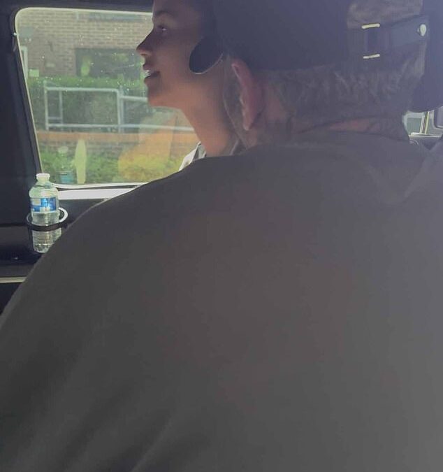 Chris Brown is seen for the first time since being released on £5million bail over alleged nightclub bottle attack – as fans rush to greet R&B star