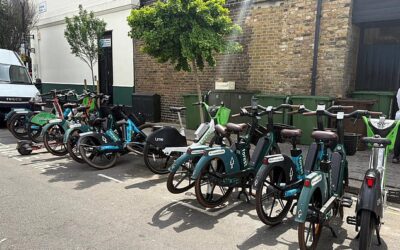 The celebrity hotspot besieged by e-bikes: Primrose Hill restaurant says dozens of cycles are being dumped on doorstep and blocking deliveries