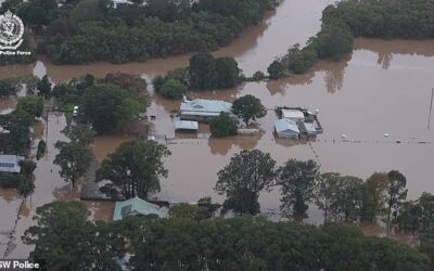 Three dead, entire towns underwater and supermarket shelves stripped bare as horror floods wreak havoc on Australia’s east coast