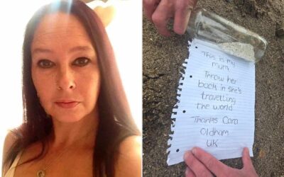 Beachgoer Finds Woman’s Ashes in a Bottle, Then Her Sweet Message to the Woman’s Daughter Goes Viral