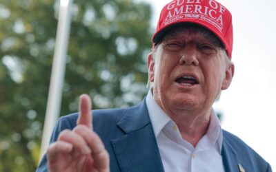 Trump unveils plot for new Alcatraz in shark-infested waters
